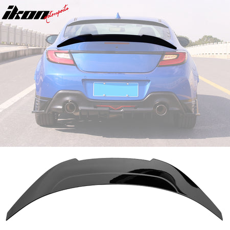 Fit 22-24 Subaru BRZ & Toyota GR86 V Style Rear Trunk Spoiler