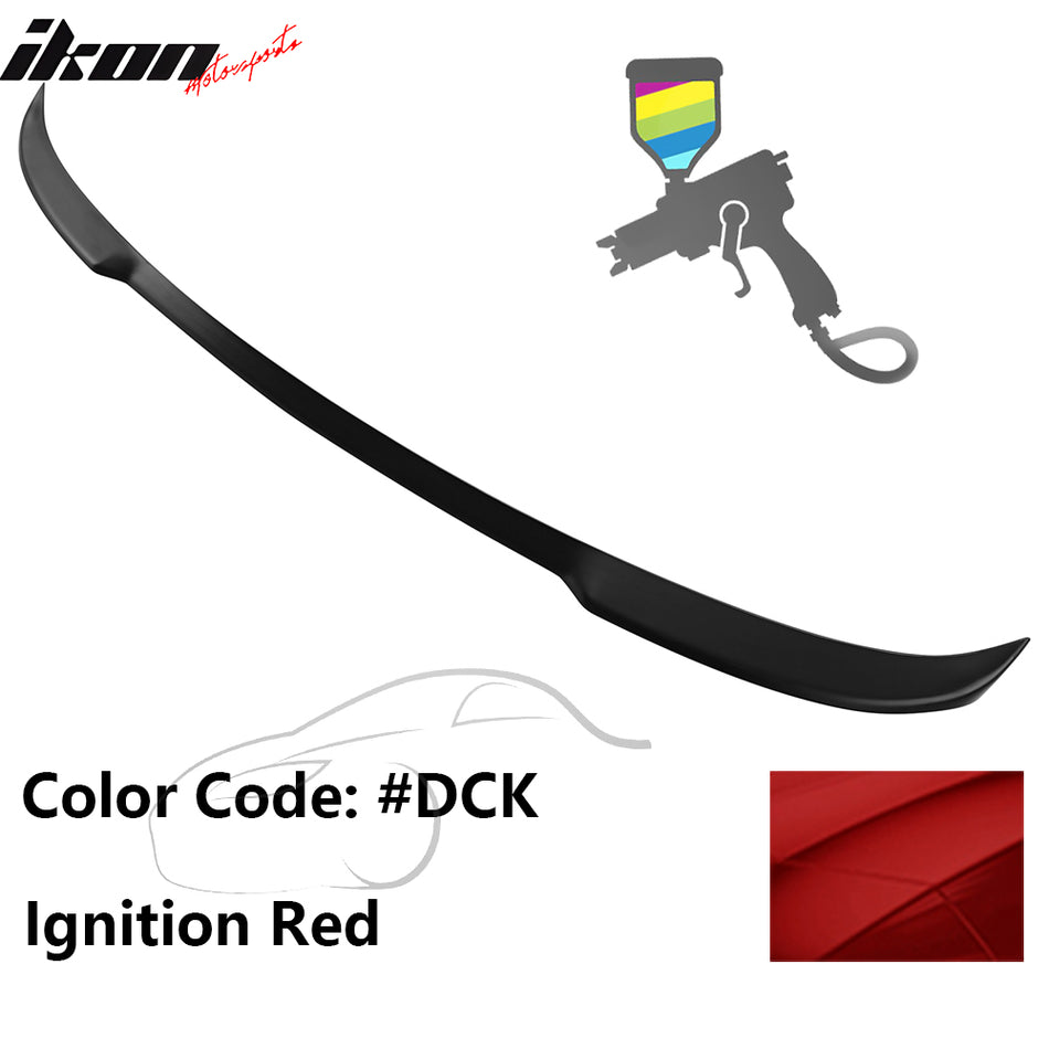 2022-2024 Subaru WRX D Style Painted #DCK Rear Trunk Spoiler ABS