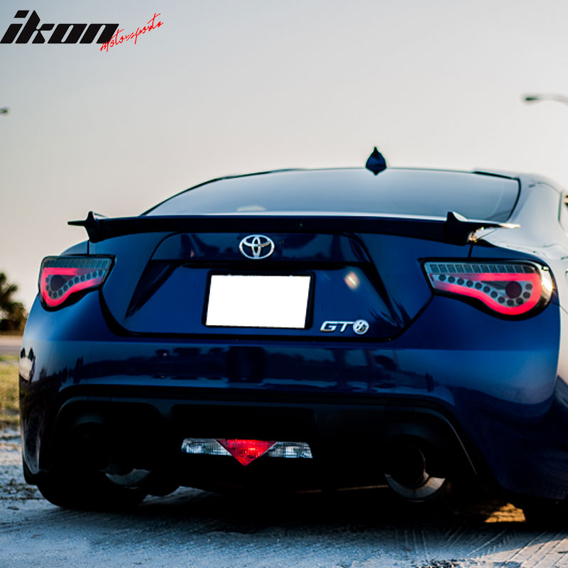 Compatible With 2013-2020 Subaru BRZ Scion FR-S Factory Style Trunk Spoiler FRP