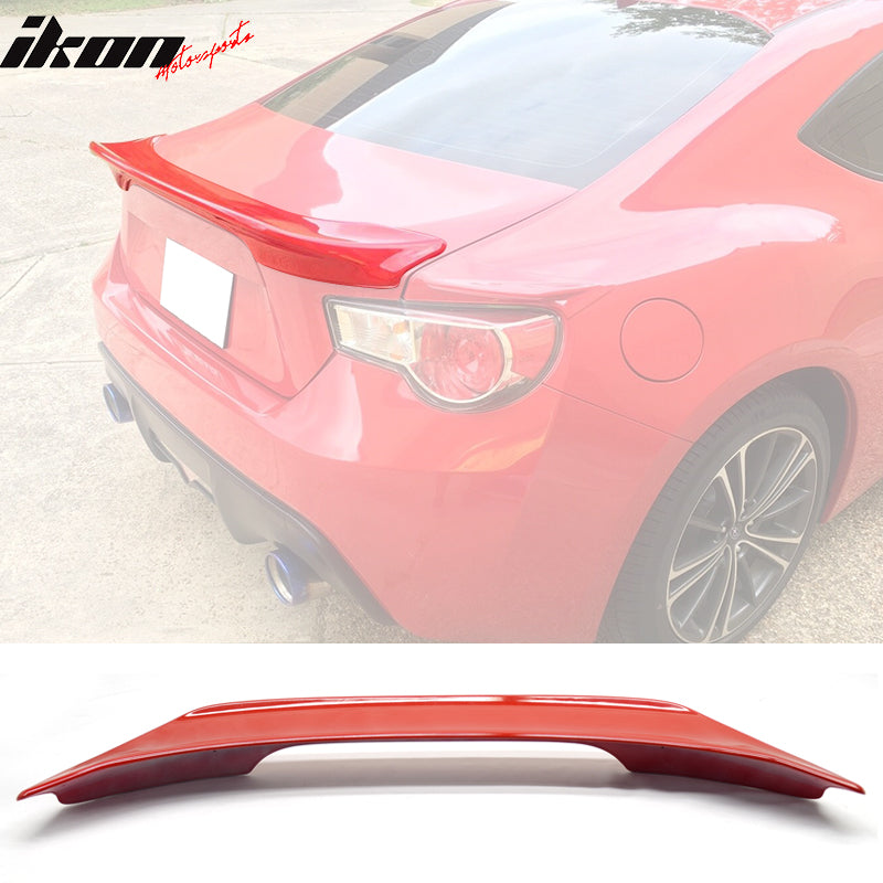 Fits 13-20 Scion FRS GT86 Unpainted Trunk Spoiler Wing - ABS