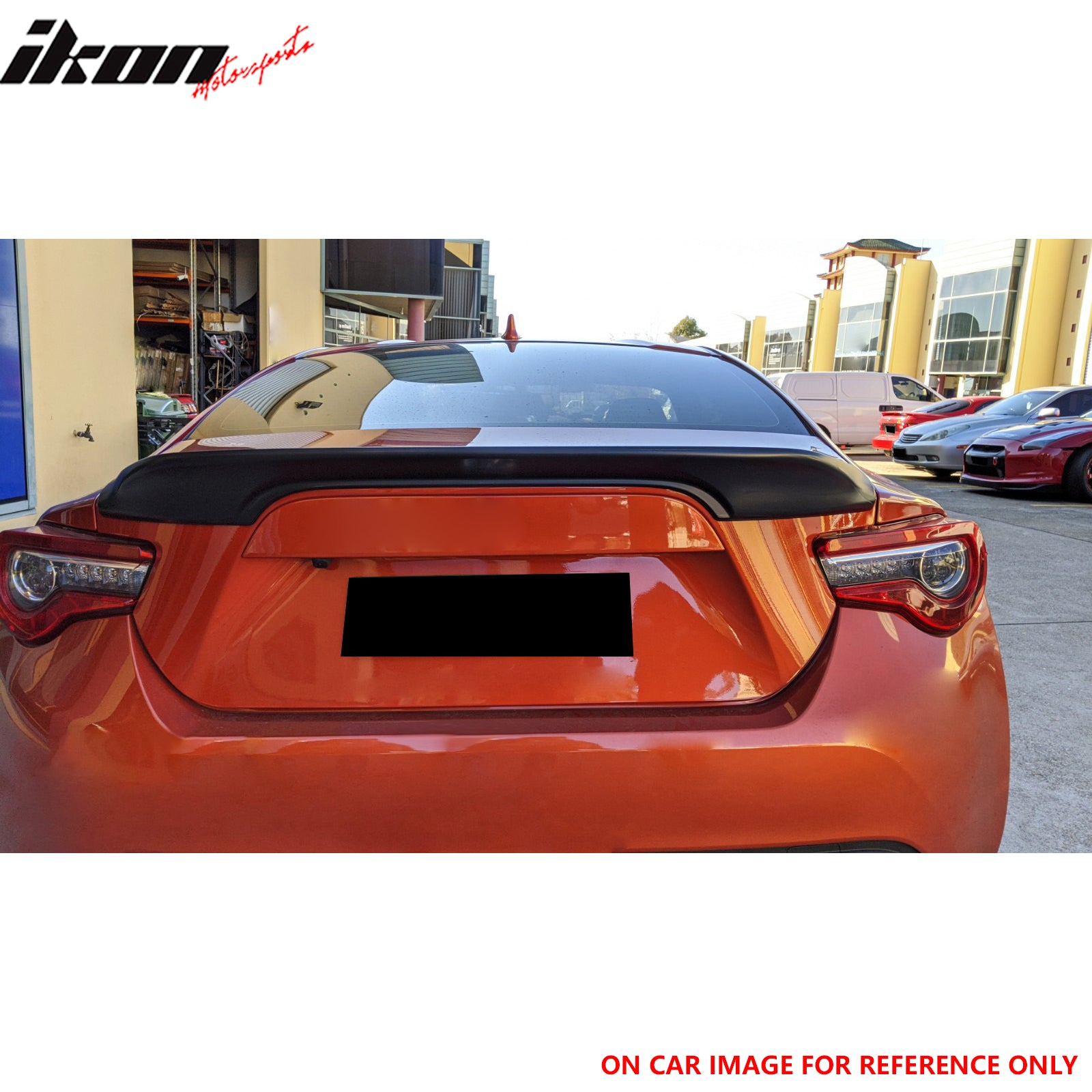 Fit 13-20 Scion FRS/Subaru BRZ/Toyota 86 TRD Trunk Spoiler Painted #H8R Hot Lava