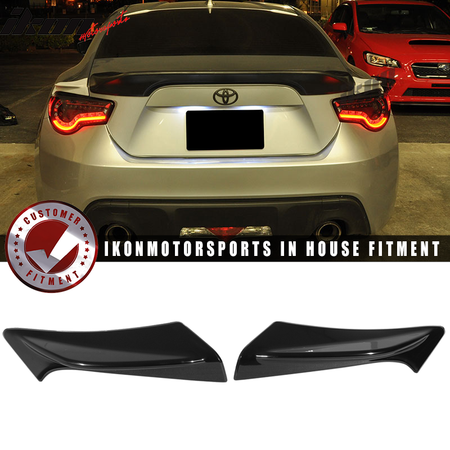 Fits 13-20 Scion FRS/Subaru BRZ/Toyota 86 TRD Style Side+Trunk Spoiler Unpainted