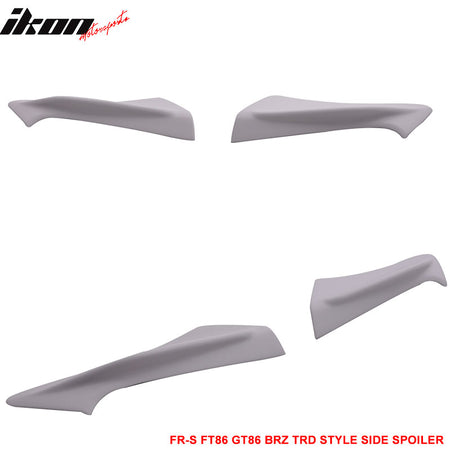 Fits 13-20 Scion FRS/Subaru BRZ/Toyota 86 3PC TRD Trunk Spoiler OE Painted Color