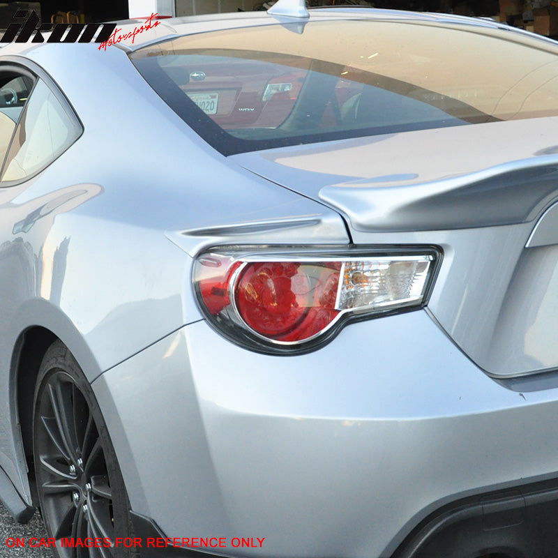 Fits 13-20 Scion FRS GT86 FT86 Subaru BRZ Trunk Side Spoiler (ABS)