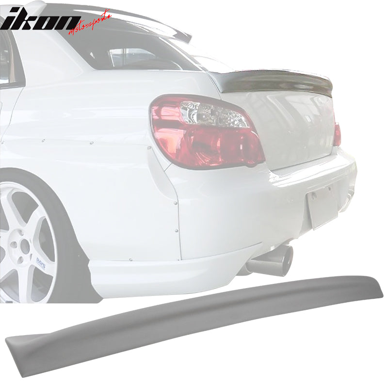 2002-2003 Subaru Impreza WRX STi Style Rear Spoiler Wing - FRP