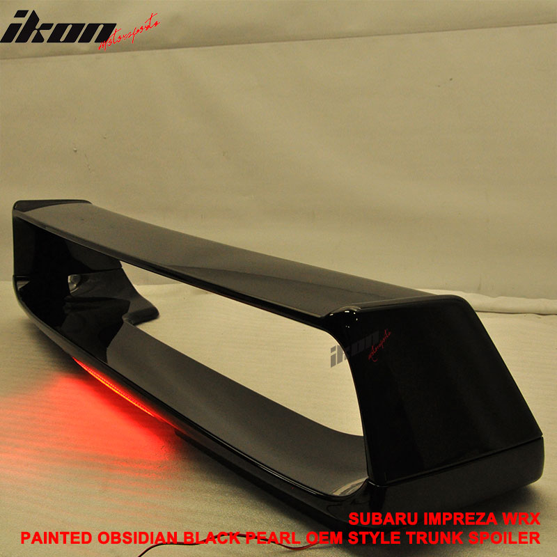 Fit 02-07 Subaru Impreza WRX Sti OE Trunk Spoiler Wing & 3RD Brake Light