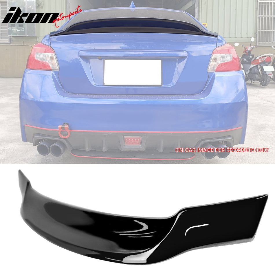 2015-2021 Subaru WRX PSM Style Gloss Black Rear Trunk Spoiler ABS