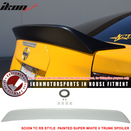 Fits 11-16 Scion TC RS Style Trunk Spoiler - ABS