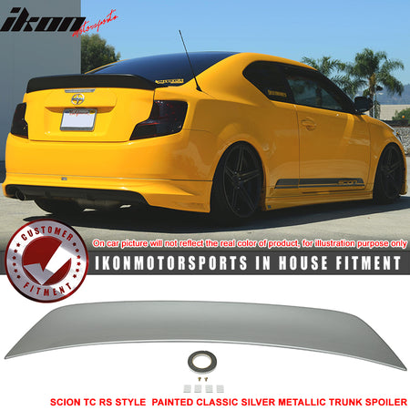 Fits 11-16 Scion TC RS Style Trunk Spoiler - ABS