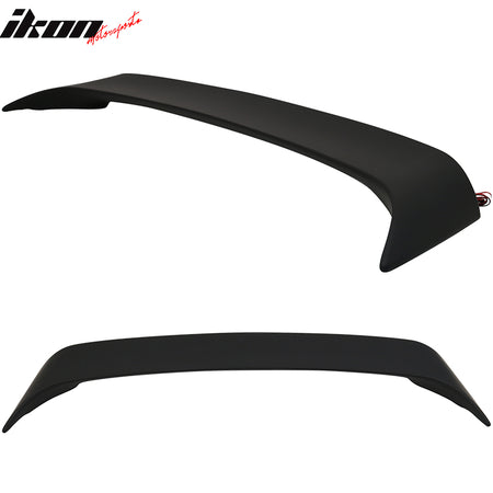 Fits 02-06 Toyota Camry OE Factory Style Matte Black LED Rear Trunk Wing Spoiler