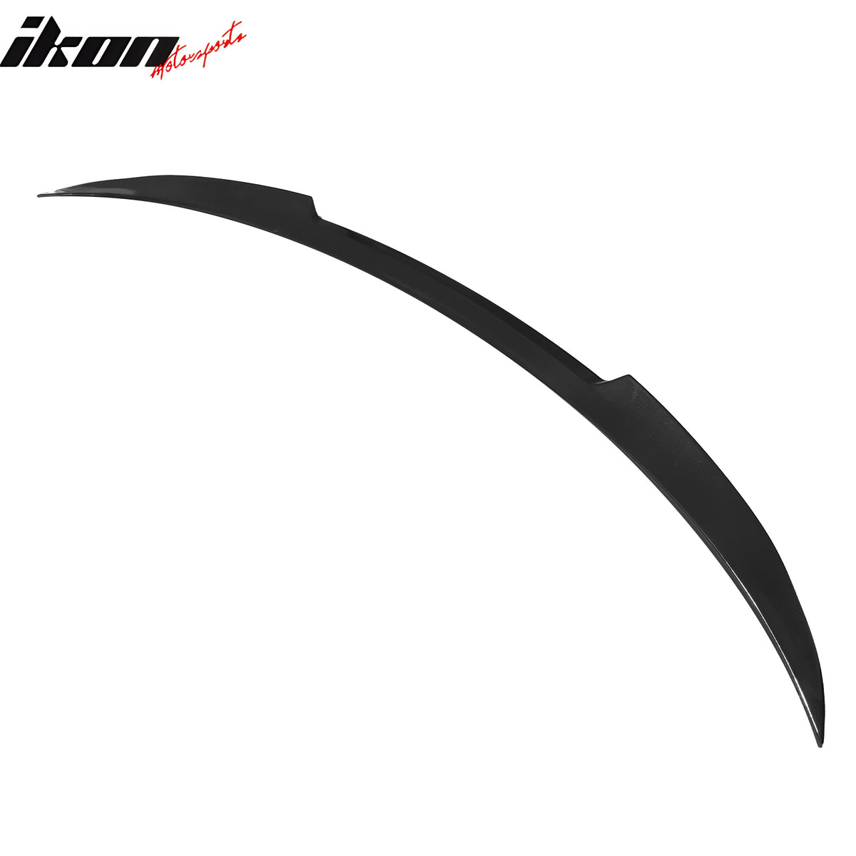 Fits 24-Up Tesla Model 3 V Style Rear Trunk Spoiler Wing Lip Lid Gloss Black ABS