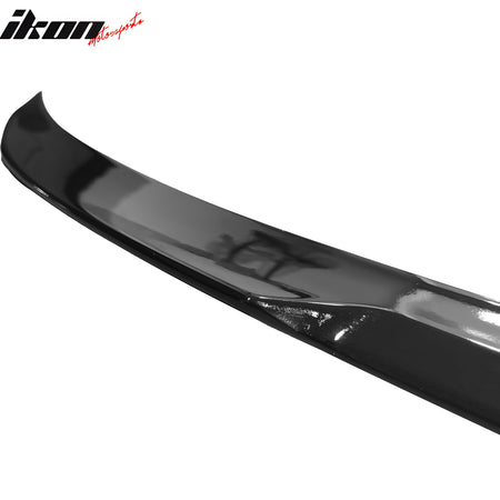 Fits 24-Up Tesla Model 3 V Style Rear Trunk Spoiler Wing Lip Lid Gloss Black ABS