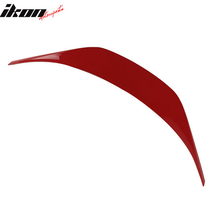 Fits 22-24 Subaru BRZ Toyota GR86 #DCK Red IKON Roof & TRD Trunk Spoiler ABS