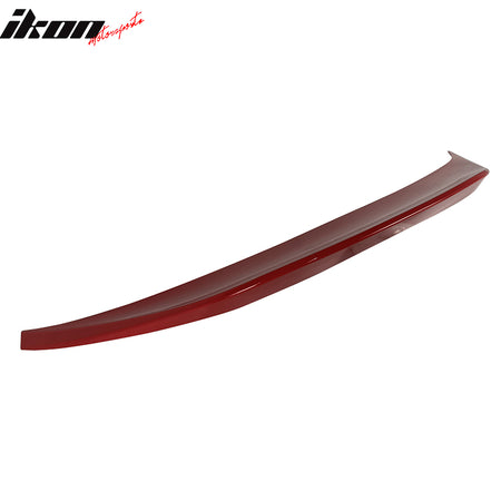 Fits 22-24 Subaru BRZ Toyota GR86 #DCK Red IKON Roof & TRD Trunk Spoiler ABS