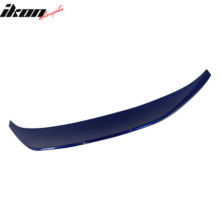 Fits 22-24 Subaru BRZ Toyota GR86 #K7X Blue IKON Roof & TRD Trunk Spoiler ABS