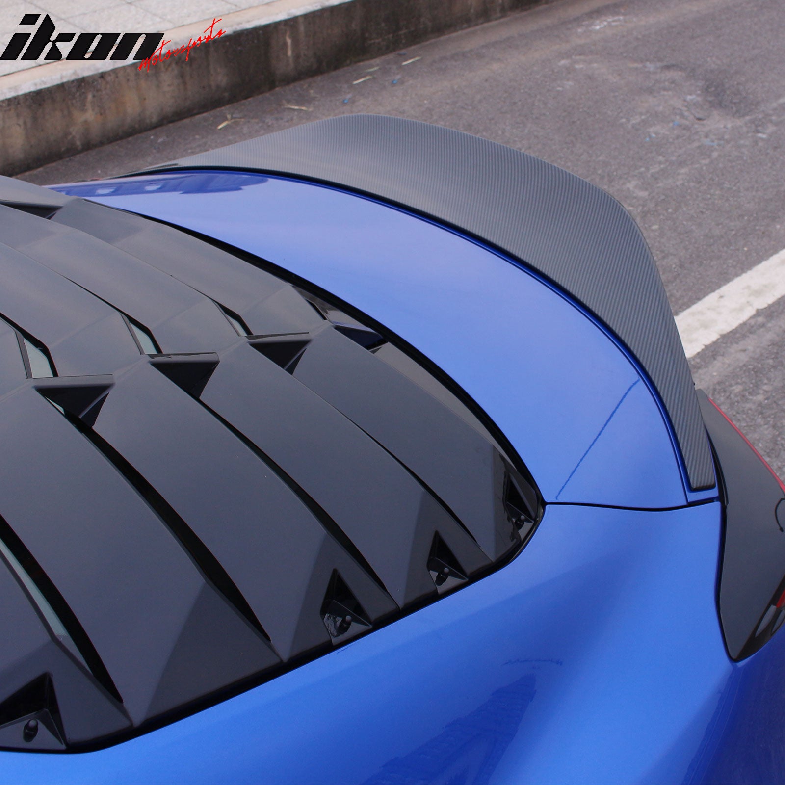 Fits 22-24 Subaru BRZ Toyota GR86 TRD Style Rear Trunk Spoiler ABS