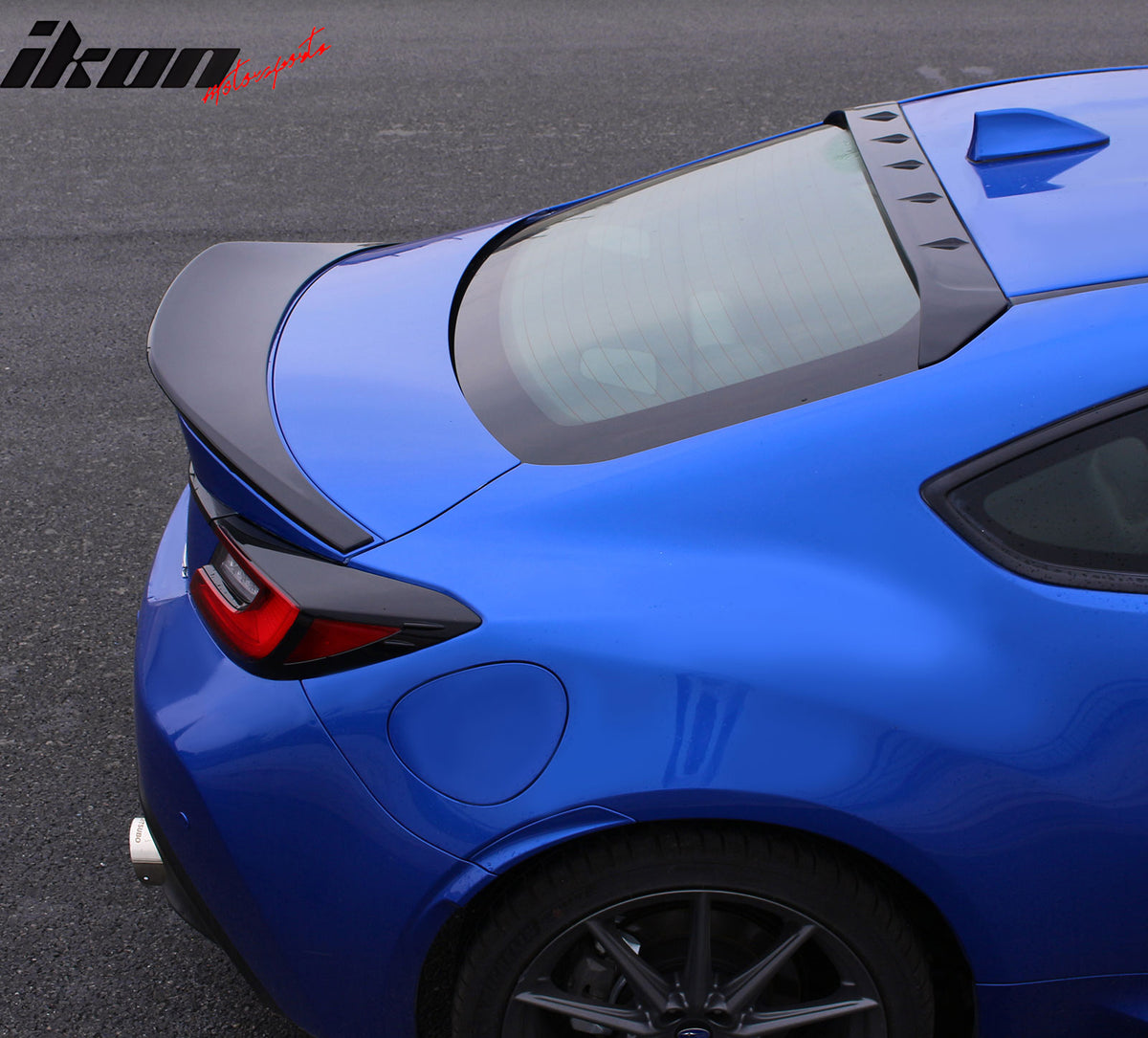 Fits 22-24 Subaru BRZ Toyota GR86 TRD Style Rear Trunk Spoiler ABS