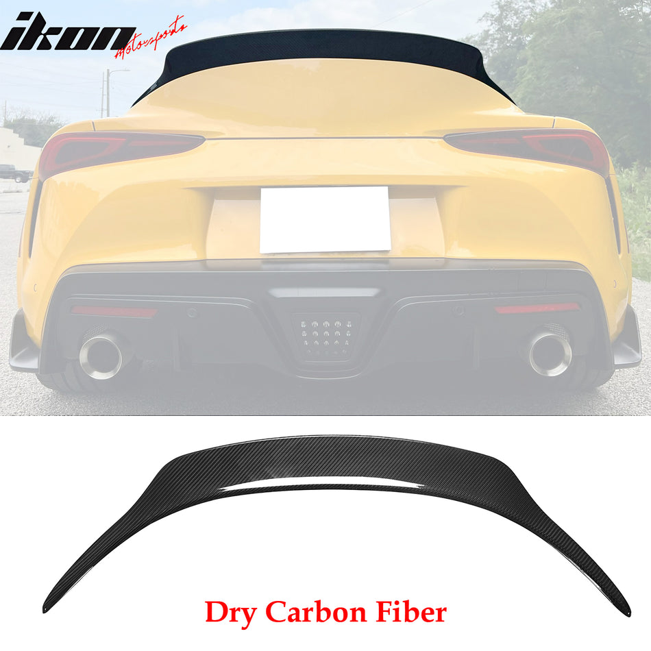 2020-2024 Toyota GR Supra A90 OE Trunk Spoiler Gloss Dry Carbon Fiber