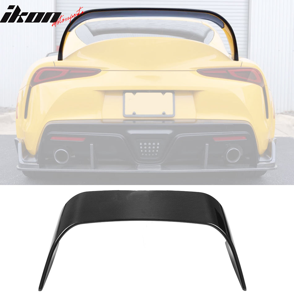 2020-2024 Toyota GR Supra MB Style Trunk Spoiler Gloss Carbon Fiber