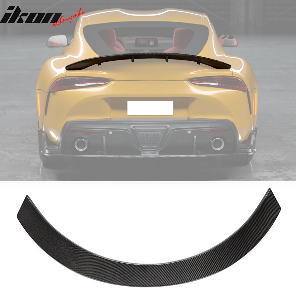 2020-2024 Toyota GR Supra MZ Speed Trunk Spoiler Gloss Carbon Fiber