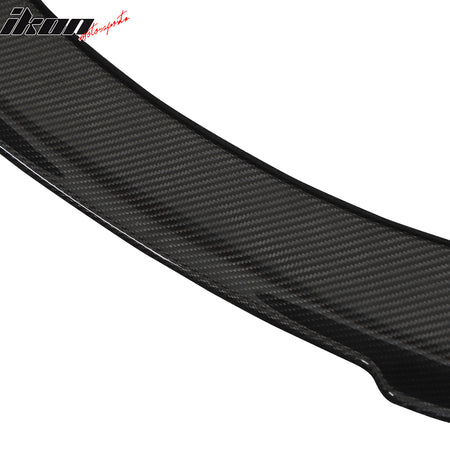 Fits 20-24 Toyota GR Supra A90 A91 V Style Trunk Spoiler Gloss Dry Carbon Fiber