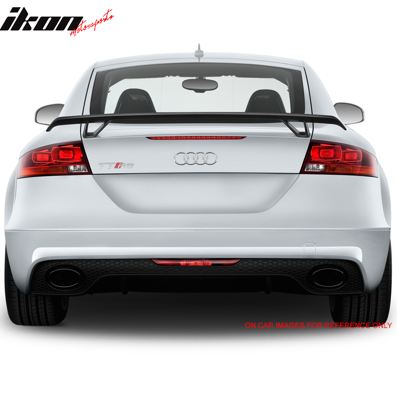 Fits 08-19 Audi TT MK2 8J MK3 FV 8S 2-Door RS Carbon Fiber CF Trunk Spoiler Wing