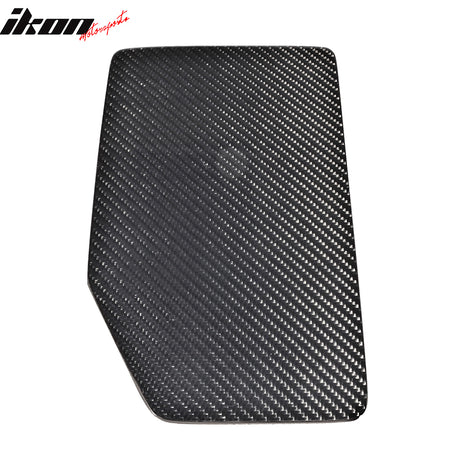 V1 Universal GT Trunk Spoiler Wing Side Plate Add On- Carbon Fiber CF