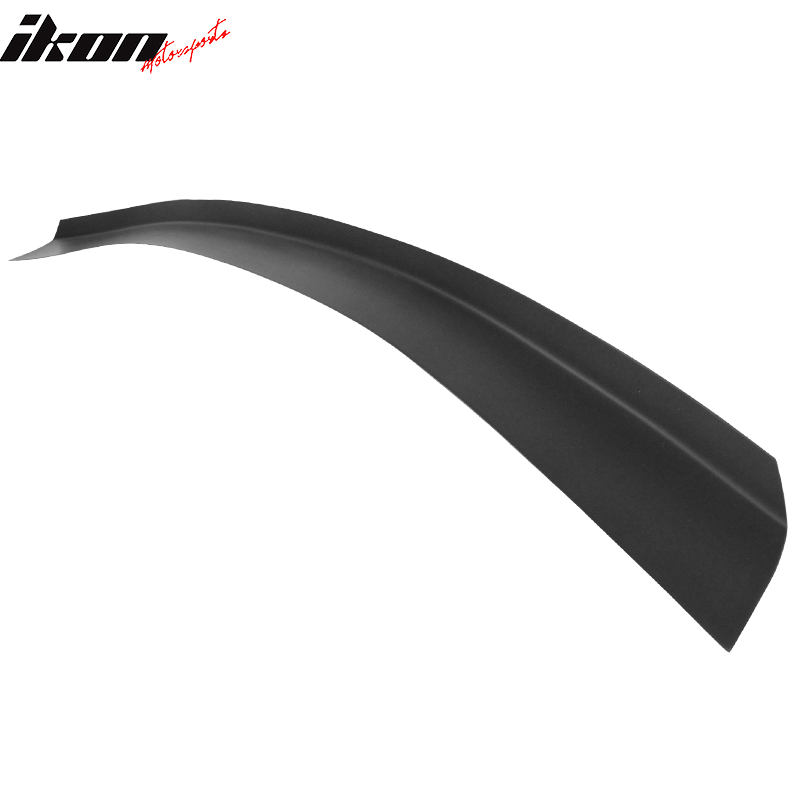 Fits 16-21 Honda Civic X Type R TR Matte Black Trunk Add on Gurney Flap Spoiler