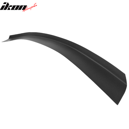 Fits 16-21 Honda Civic X Type R TR Matte Black Trunk Add on Gurney Flap Spoiler