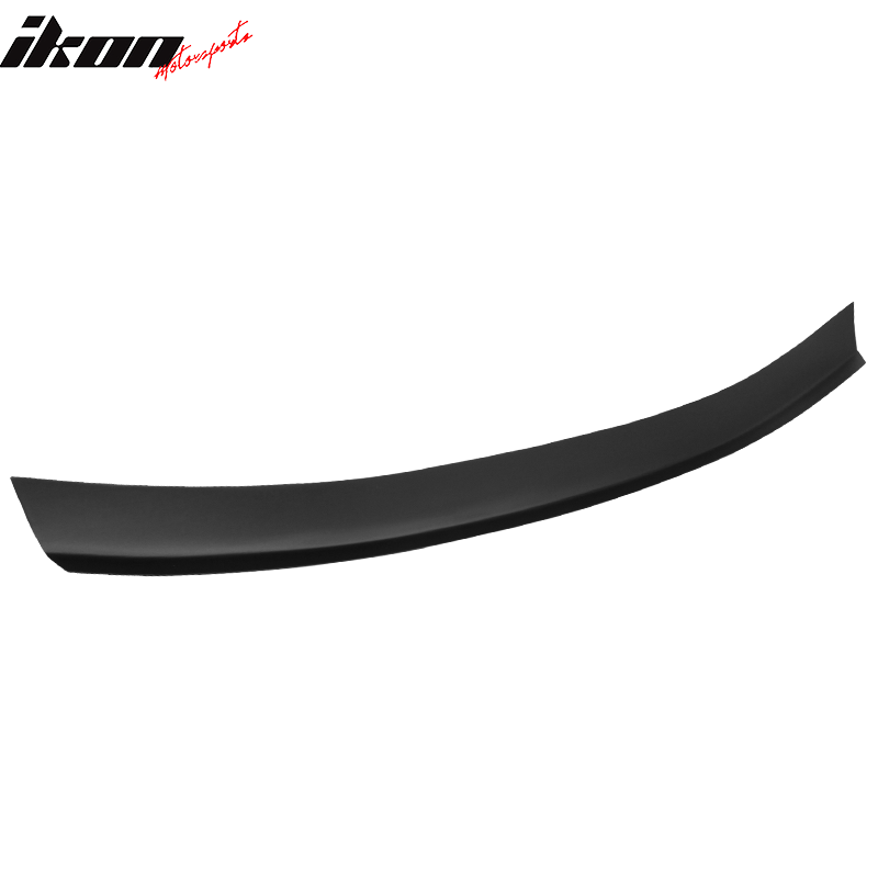 Fits 16-21 Honda Civic X Type R TR Matte Black Trunk Add on Gurney Flap Spoiler