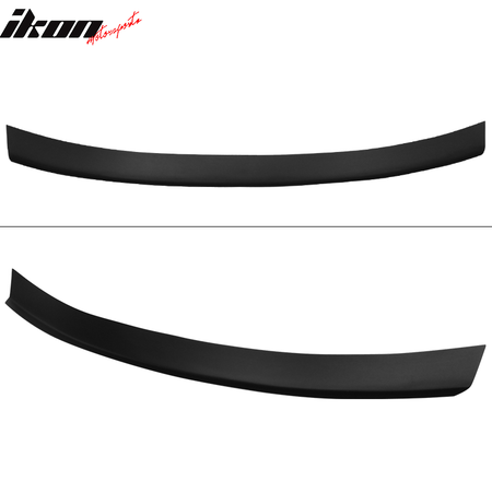 Fits 16-21 Honda Civic X Type R TR Matte Black Trunk Add on Gurney Flap Spoiler