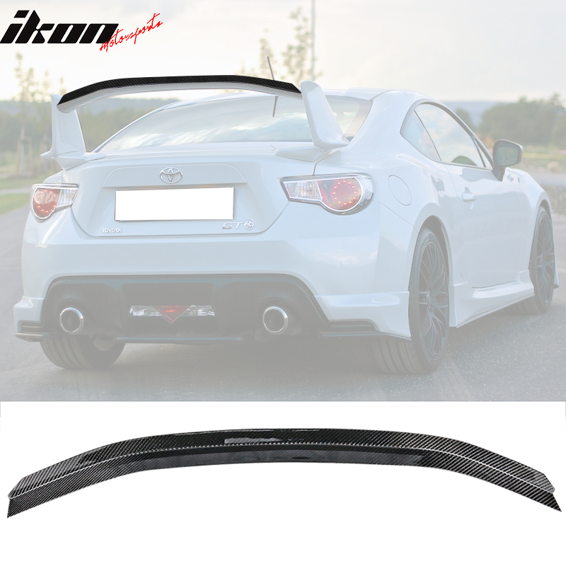 Fits 13-20 Scion FRS/Toyota 86 Trunk Spoiler Gurney Flap Honeycomb