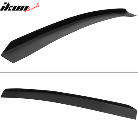 Fits 15-21 Subaru WRX STI Top Gurney Flap Add-On Trunk Spoiler Wing Matte Black