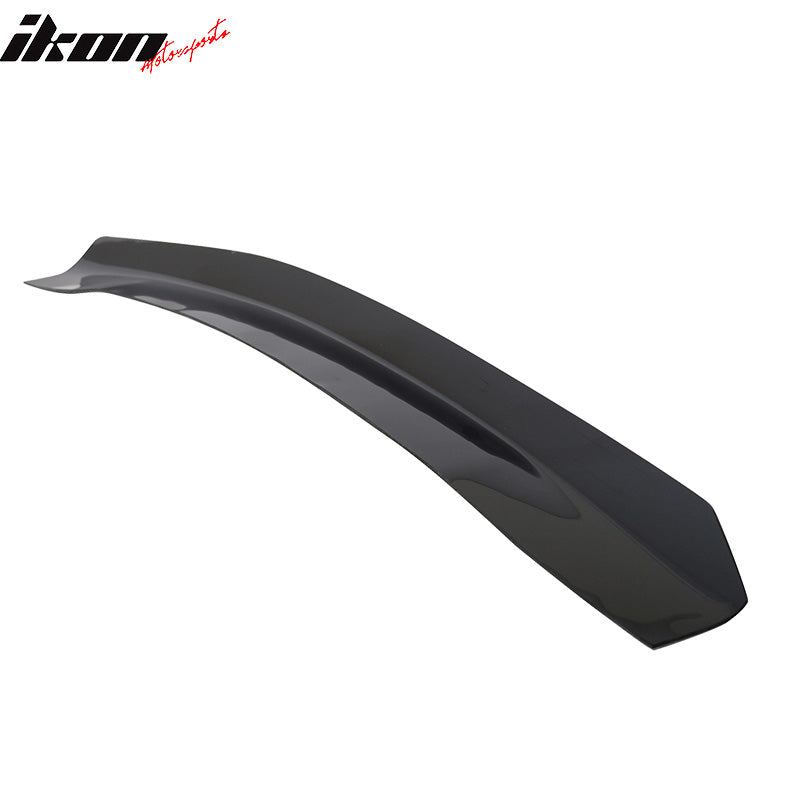 Fits 08-14 Subaru WRX STi Top Gurney Flap Add-On Trunk Spoiler Wing Transparent