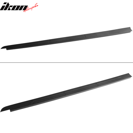 Left Side Trim Panel Compatible With 14-20 Toyota Tundra 6.5 Ft Bed, Factory Style Unpainted PP by IKON MOTORSPORTS