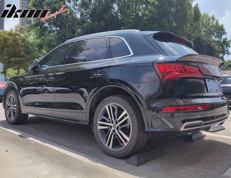 Fits 18-23 Audi SQ5 Q5 PHEV DuckBill ABS Add-on Trunk Spoiler Lip