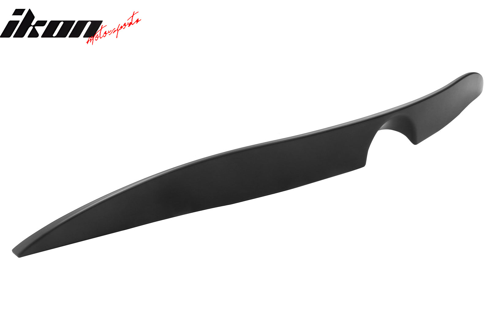 Fits 16-18 Toyota Rav4 IKON ABS Add-on Rear Trunk Spoiler Middle Lip Matte Black