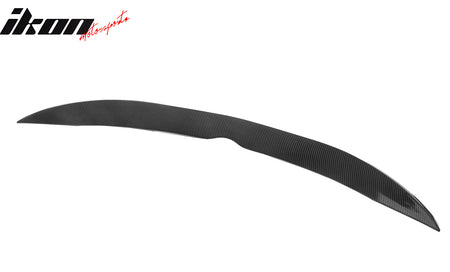 Fits 16-18 Toyota Rav4 IKON Add-on Trunk Spoiler Middle Lip - Carbon Fiber Print