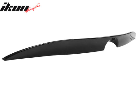 Fits 16-18 Toyota Rav4 IKON ABS Add-on Rear Trunk Spoiler Middle Lip Gloss Black