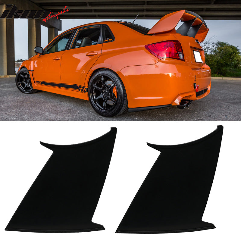 2008-2014 Subaru Impreza WRX STI Trunk Spoiler Stabilizer 2PC ABS