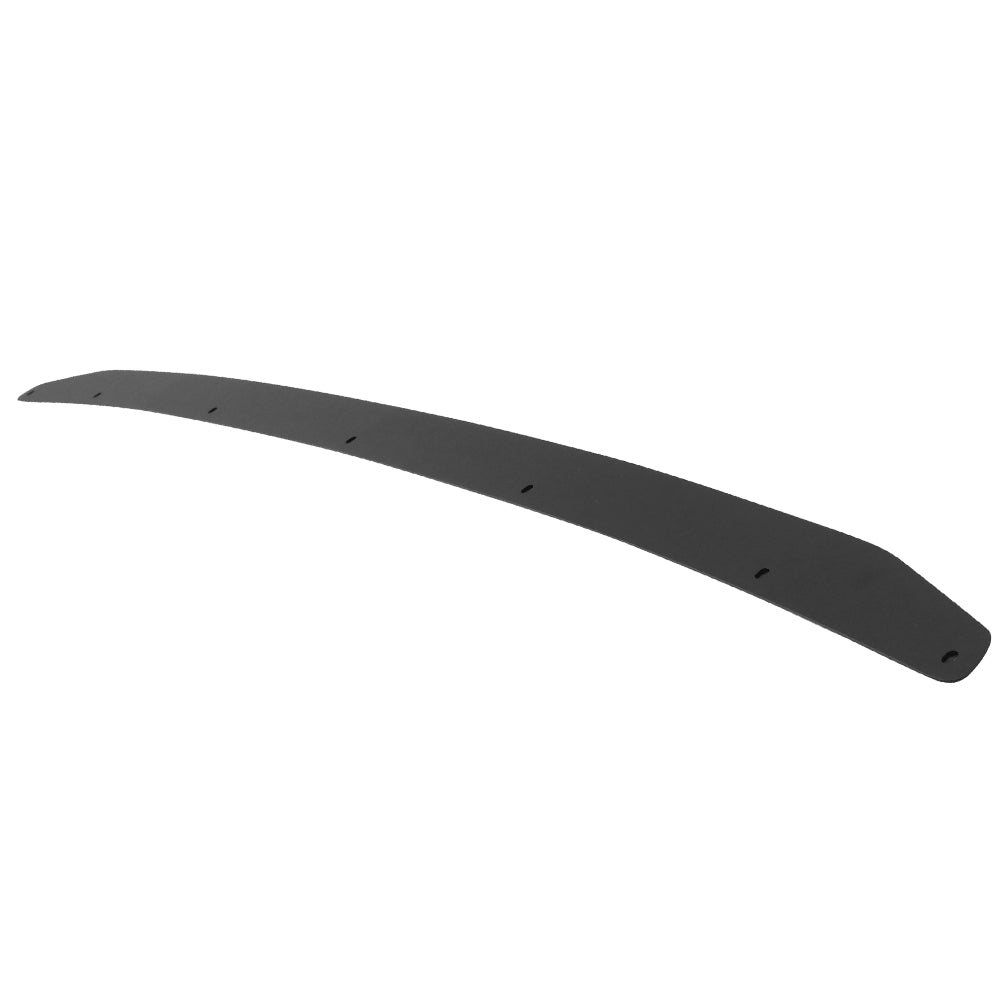 Fit 15-21 Subaru WRX OE Factory Trunk Spoiler Gurney Flap Black Coated Aluminum