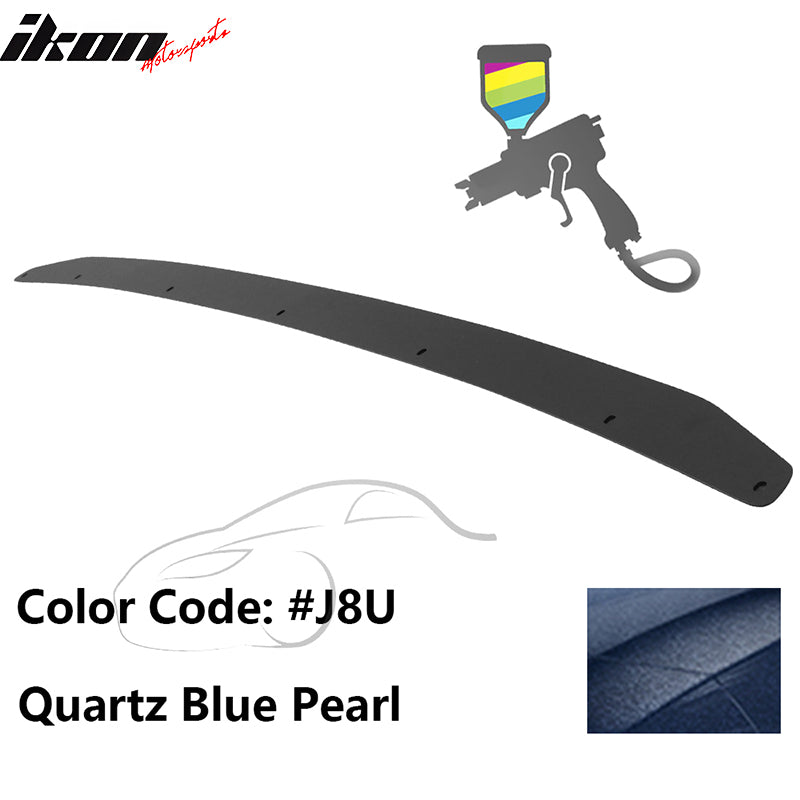 2015-2021 Subaru WRX OE Quartz Blue Pearl Rear Gurney Flap Aluminum