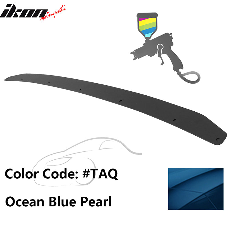 2015-2021 Subaru WRX OE Ocean Blue Pearl Rear Gurney Flap Aluminum