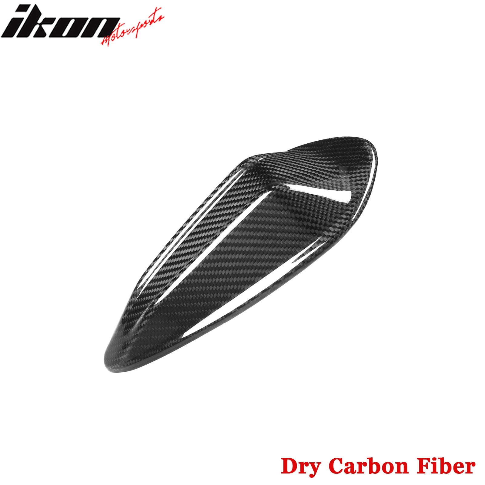 Fits 23-24 BMW 3 Series G20 LCI OE Style Antenna Cover Trim Dry Carbon Fiber