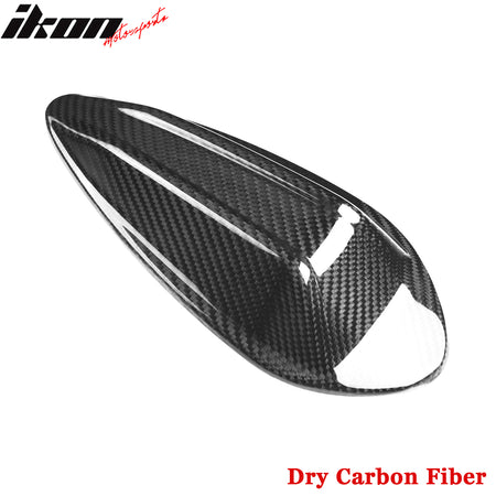 Fits 23-24 BMW 3 Series G20 LCI OE Style Antenna Cover Trim Dry Carbon Fiber