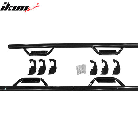 Fits 07-18 Chevy Silverado & GMC Sierra Crew Cab Running Boards Side Step Bars