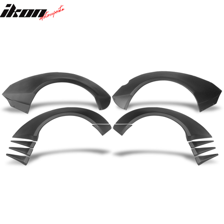 Fits 10-15 Chevrolet Camaro ZL1 MB Style Fender Flares Front Canards PP