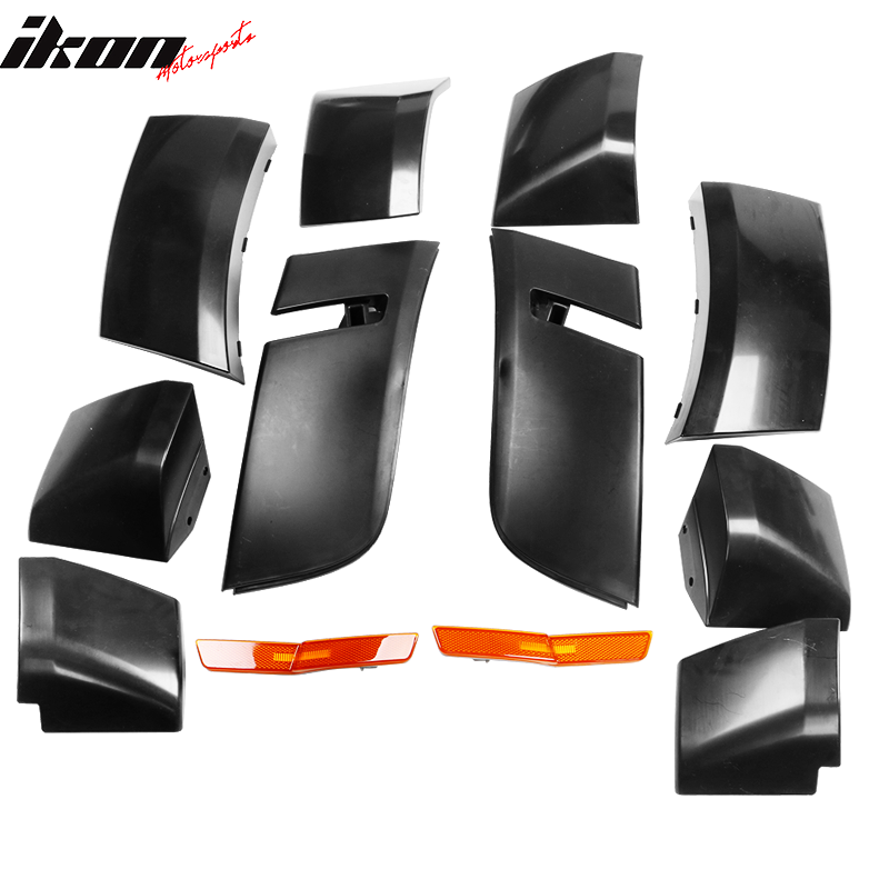 Fits 18-23 Dodge Challenger Demon Model Only Fender Flares DM Style Unpainted PP