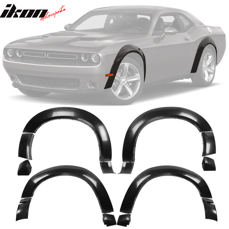 2015-2023 Dodge Challenger Base Model Demon Style Fender Flares PP