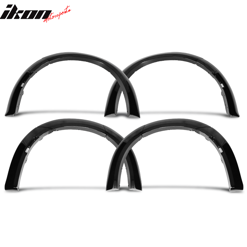 Fits 15-23 Dodge Charger Widebody Style Fender Flares Cover 10PCS ABS